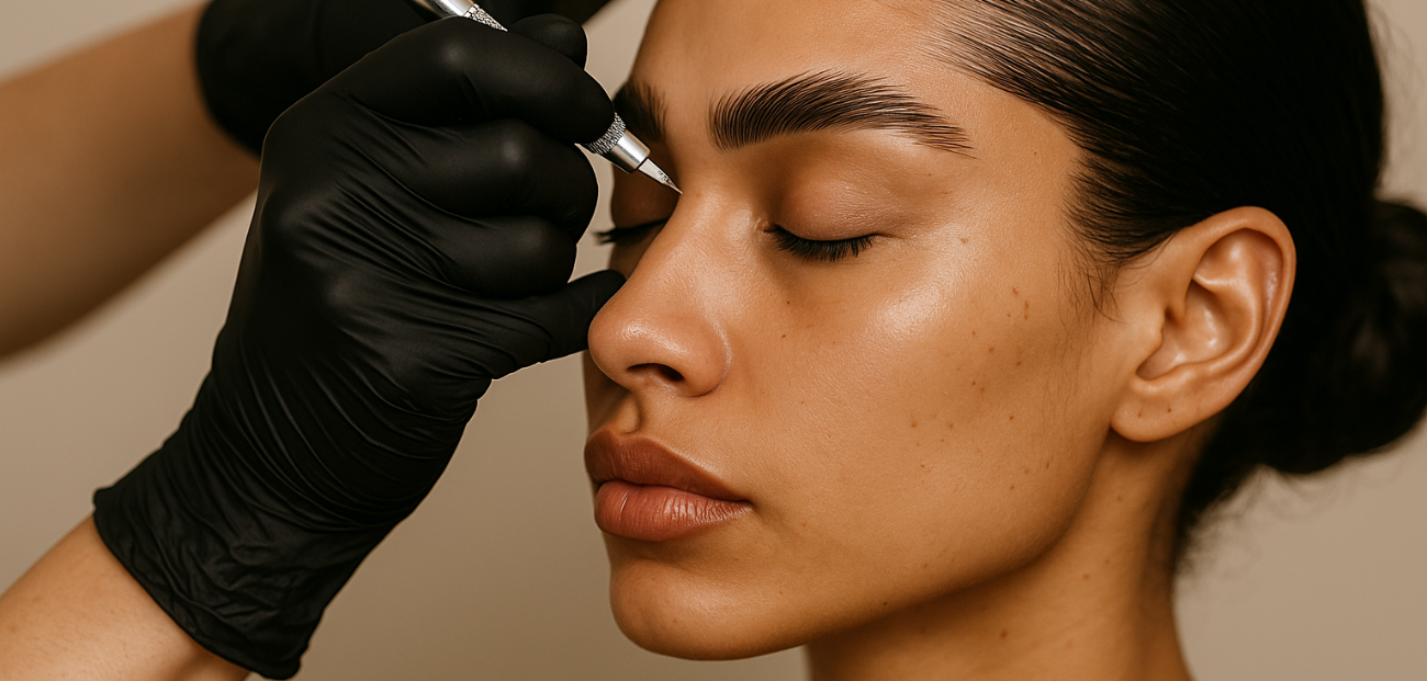 Micropigmentación de cejas en Madrid - resultado natural